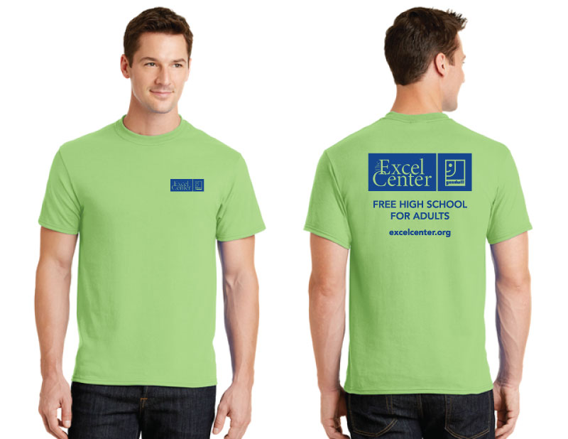 01 - Port & Company ®  - Core Blend Tee.  PC55