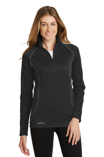Eddie Bauer ®  Ladies 1/2-Zip Base Layer Fleece. EB237