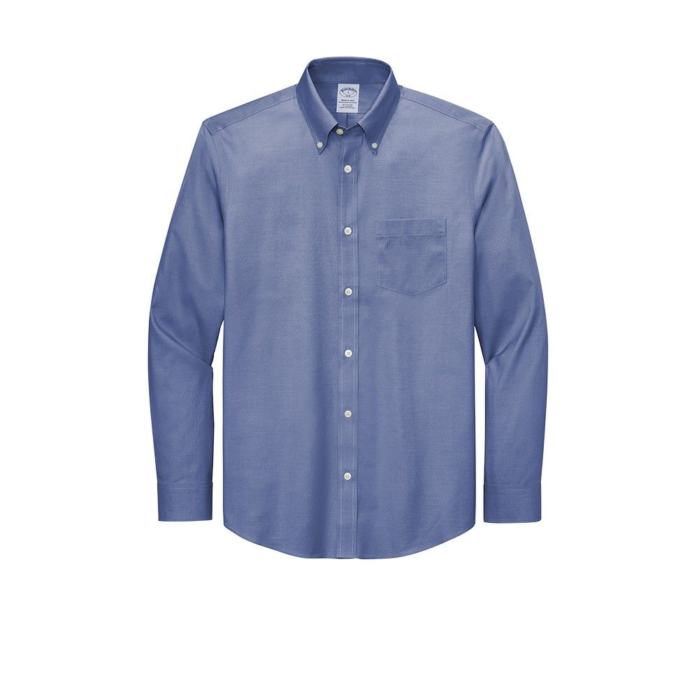Brooks Brothers Wrinkle-Free Stretch Pinpoint Shirt.  ODGDW-BB18000-EXL