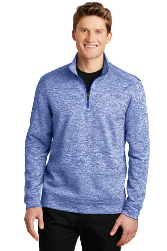 06 - Sport-Tek ®  PosiCharge ®  Electric Heather Fleece 1/4-Zip Pullover. ST226