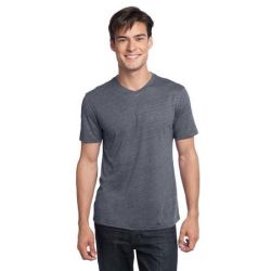 District ®  - Young Mens Textured Notch Crew Tee. DT172