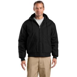 CornerStone ®  Tall Duck Cloth Hooded Work Jacket. TLJ763H