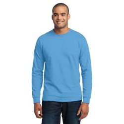 Port & Company ®  - Long Sleeve 50/50 Cotton/Poly T-Shirt. PC55LS