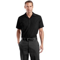 Red Kap ®  Long Size, Short Sleeve Industrial Work Shirt. SP24LONG