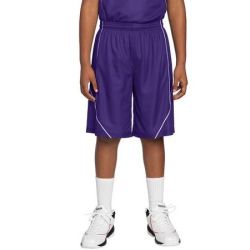 Sport-Tek ®  Youth PosiCharge Mesh Reversible Spliced Short. YT565